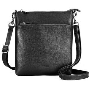 Genuine Leather Small Crossbody Purses for Women Travel Cross Body Bags